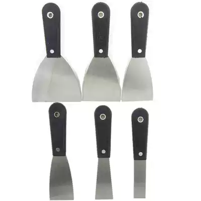 Putty knife caulking small shovel scraper spatula batch soil ash knife Porcelain cleaning knife 1 1 5 2 2 5 3 4 5 inch