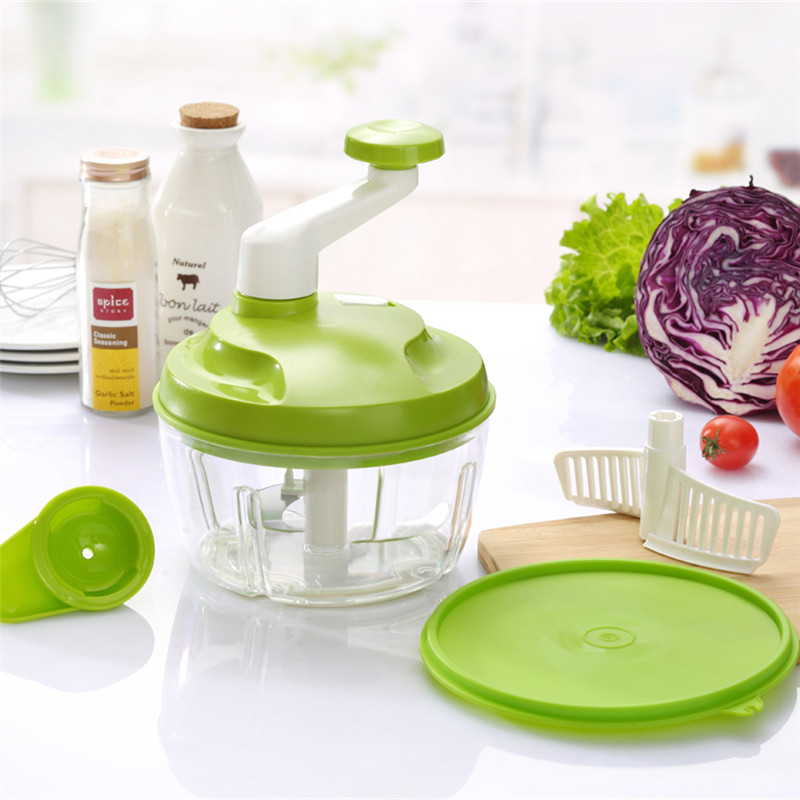 多功能手动碎菜机切菜器饺子馅机绞菜器家用搅蒜泥器绞肉机标准版