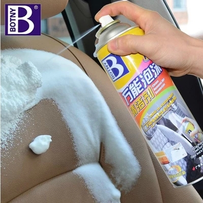  Universal Foam Cleaning Agent Car Interior Defilers Genuine Leather Seat Footbed Detergent