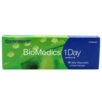 库博酷柏欧柯莱视隐形近视眼镜sp日抛10片 biomedics 1 day