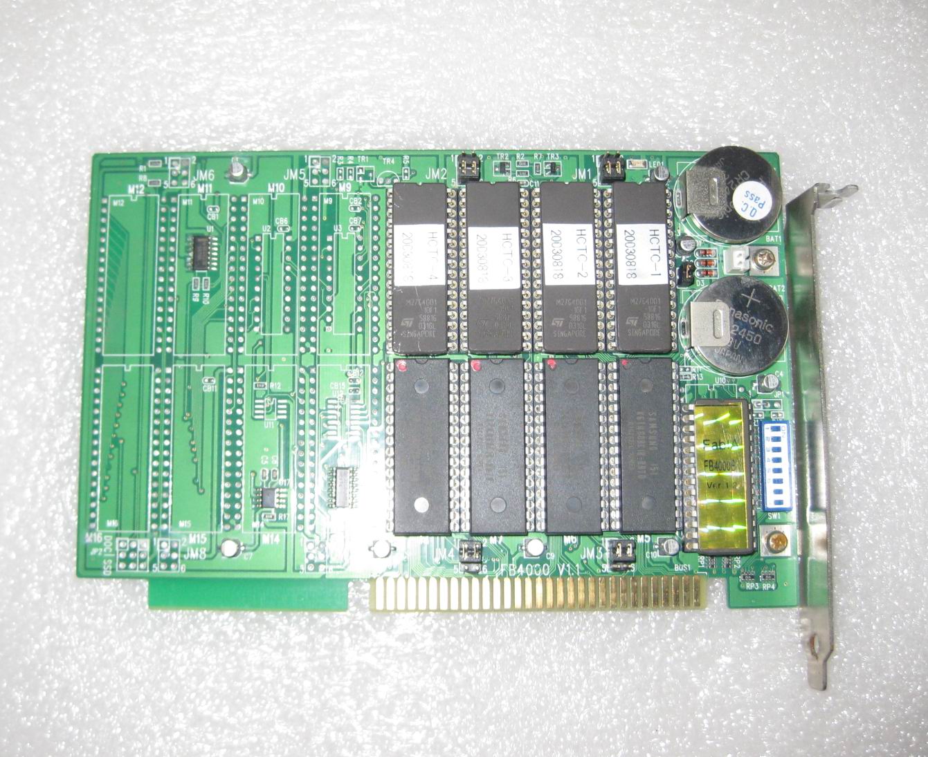 Shanghai Spot KSON FB4000 V1 1 ISA artificial control card original assembly and disassembly machine-Taobao