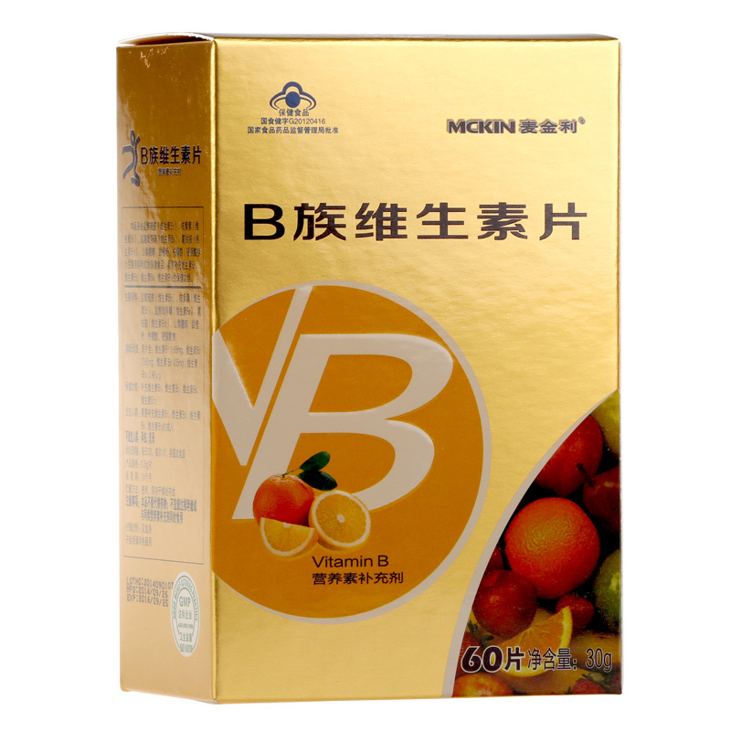 Mckin/麦金利 B族维生素片 0.5g/片*60片/盒