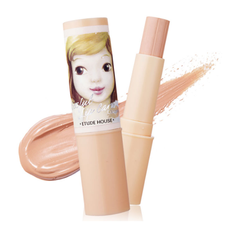 ETUDE HOUSE/爱丽小屋 水蜜桃唇部遮瑕膏打底膏 遮盖唇纹