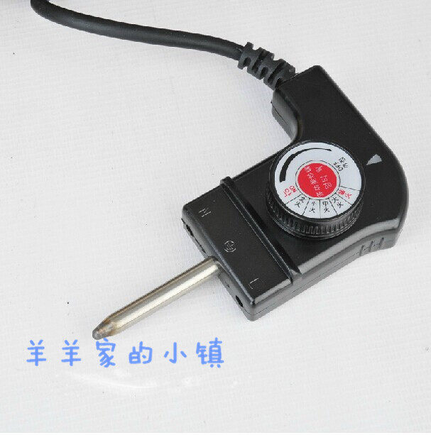 Dedicated adjustable temperature power cord Round Korean electric grill pan special temperature control line for household use