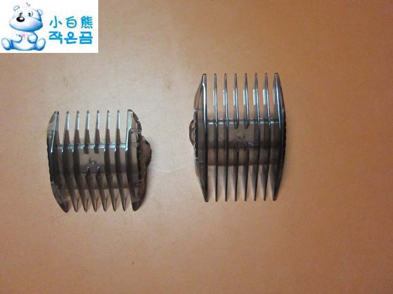 Small White Bear 0667 0863 0867 Hairdresser Positioning Comb Original Factory Accessories