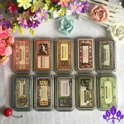 Complete set of CQ series iron box imported retro printing platform Tsukineko moon cat rubber stamp printing pad printing pad