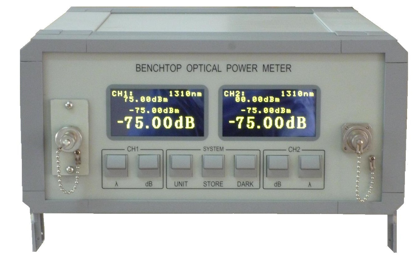 Desktop Optical Power Meter Dual Channel Optical Power Meter High Precision YJ-3002