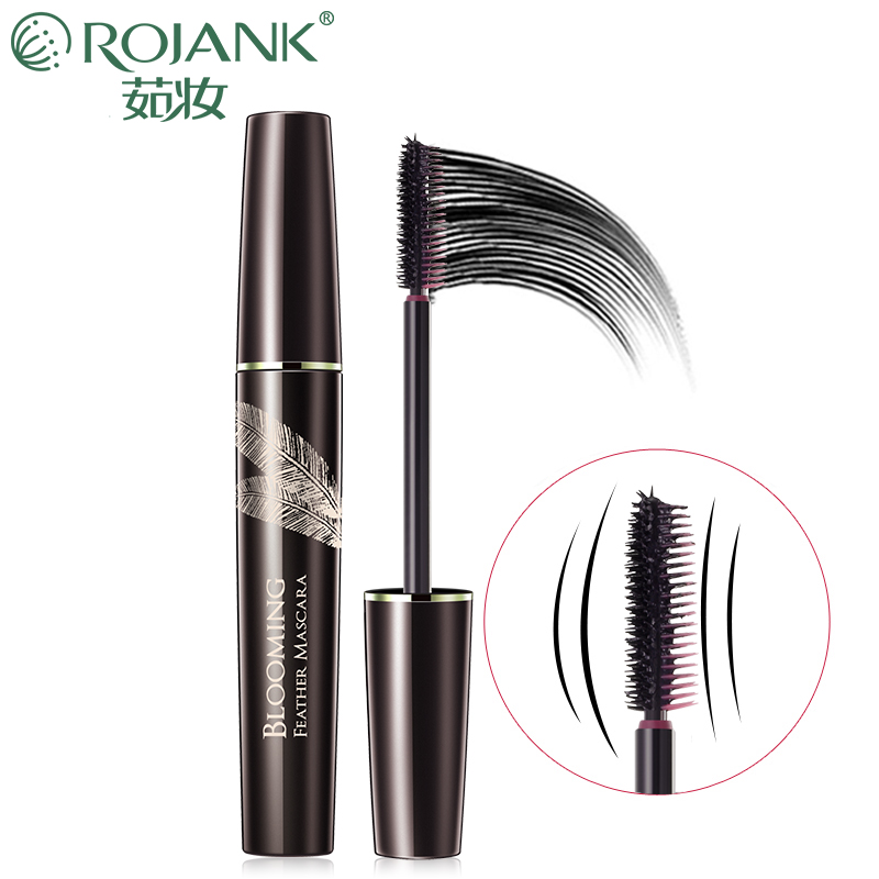 ROJANK/茹妆如羽绽放睫毛膏　卷翘浓密炫黑轻羽睫毛膏　正品包邮