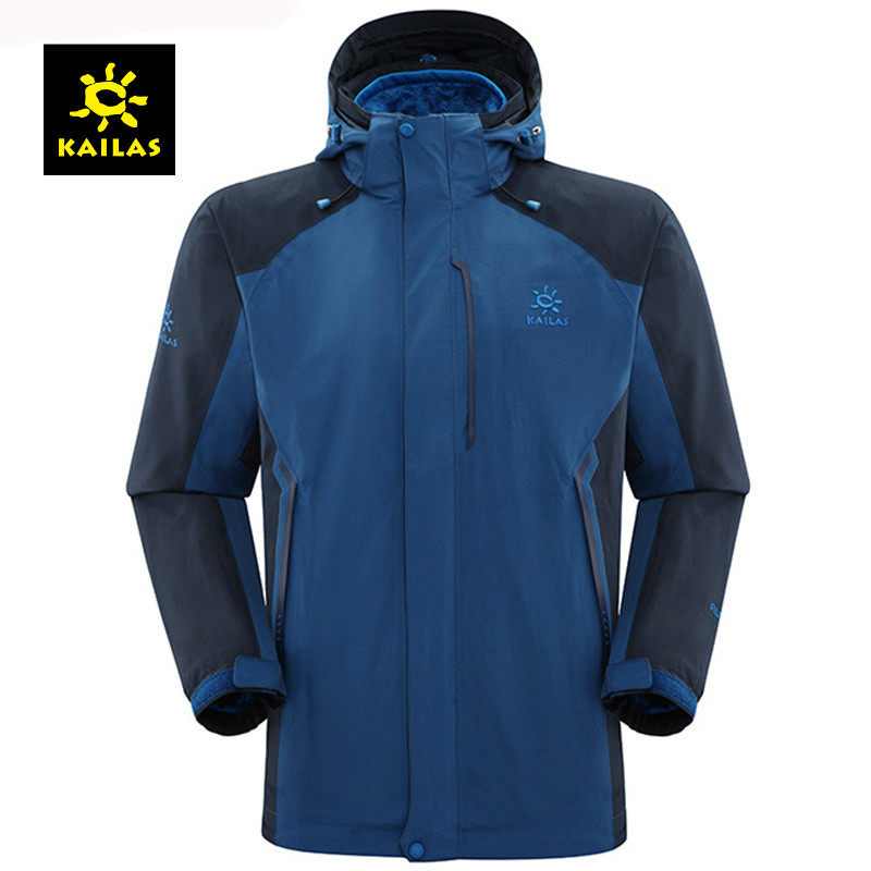 *KAILAS/凯乐石 男款防风防水透气三合一冲锋衣KG110015