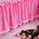Cotton Hàn Quốc công chúa ren giường váy ba mảnh phù hợp với khăn trải giường bông dày trượt giường một mảnh bộ doanh nghiệp giường nắp bảo vệ - Váy Petti