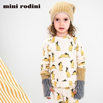 mini rodini autumn winter modell rabbit autumn clothes autumn pants home suit children long sleeve blouse trousers