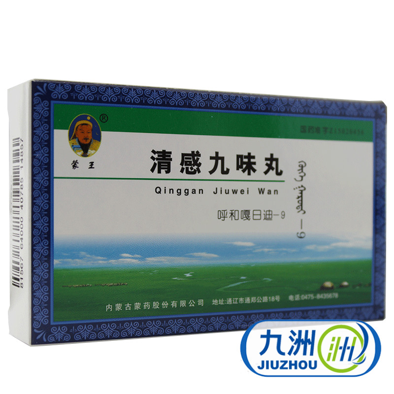 蒙王 清感九味丸(呼和嘎日迪-9) 36粒/盒