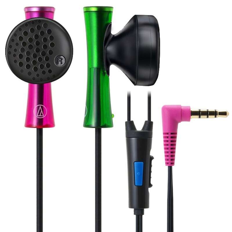 Audio Technica/铁三角 ATH-J100iS WH 智能手机专用耳塞式耳麦
