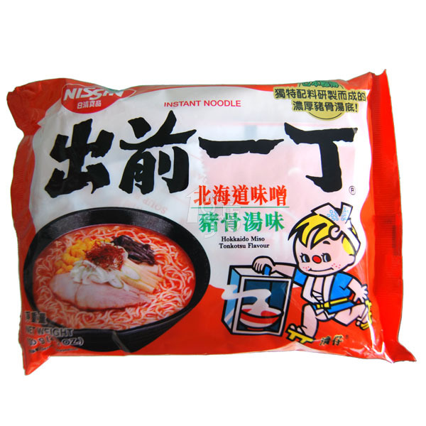 Nissin出前一丁 即食面 北海道味增猪骨汤味100g