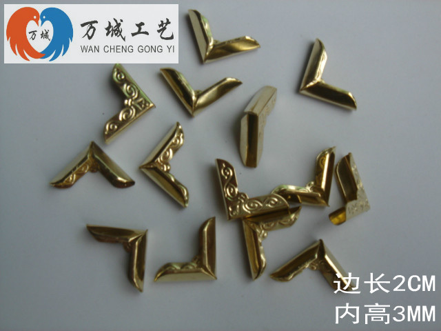 Metal Protective Corner Bag Corner Tent Corner Guard Corner Recipes Book Photo Book Photo Book Corner Hardware Consumables Folder Bag Corner