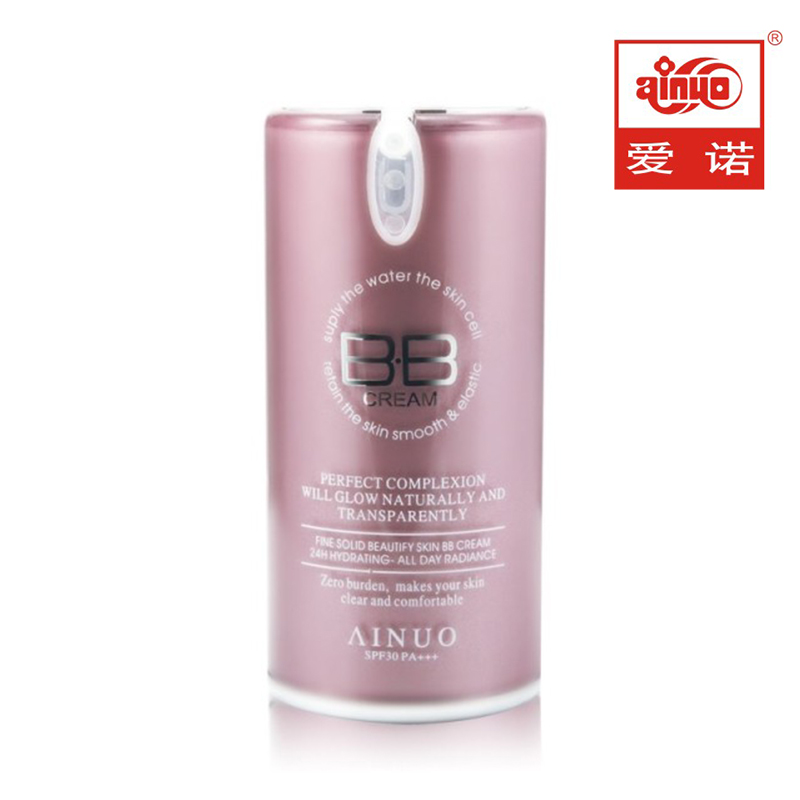 爱诺BB霜 遮瑕隔离嫩白粉底60g妆遮瑕滋润控油保湿正品自然色