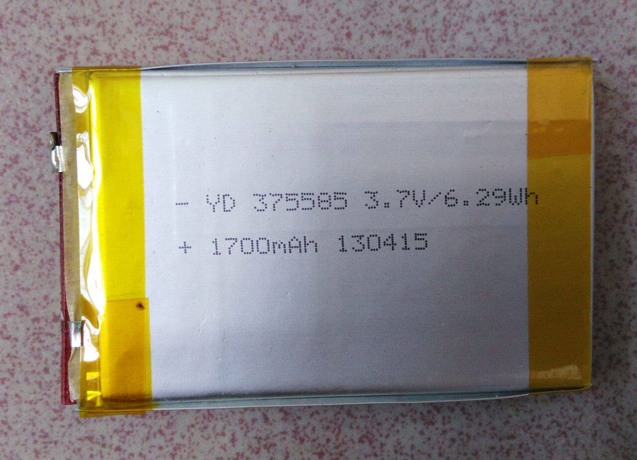 3 strings of polymer battery pack voltage 11 1V capacity 1700mAh