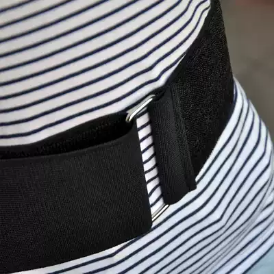 10CM loose tight belt Elastic velcro strap Anti-buckle iron buckle velcro strap Elastic corset belt