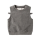 Trẻ em mùa xuân và mùa thu 2 áo vest trẻ em 3 năm mùa thu 4 trẻ em mặc bé trai 5 áo vest bé cao cổ áo gile cotton mềm mại cho bé Áo ghi lê