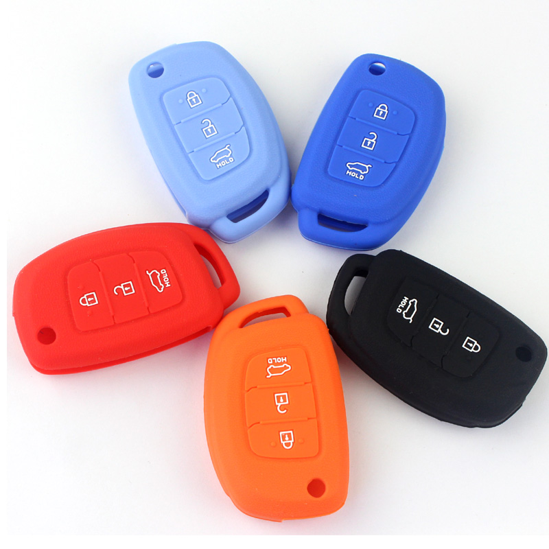 现代名图钥匙套 汽车钥匙包套 保护套 智能折叠 硅胶 ix35 ix25