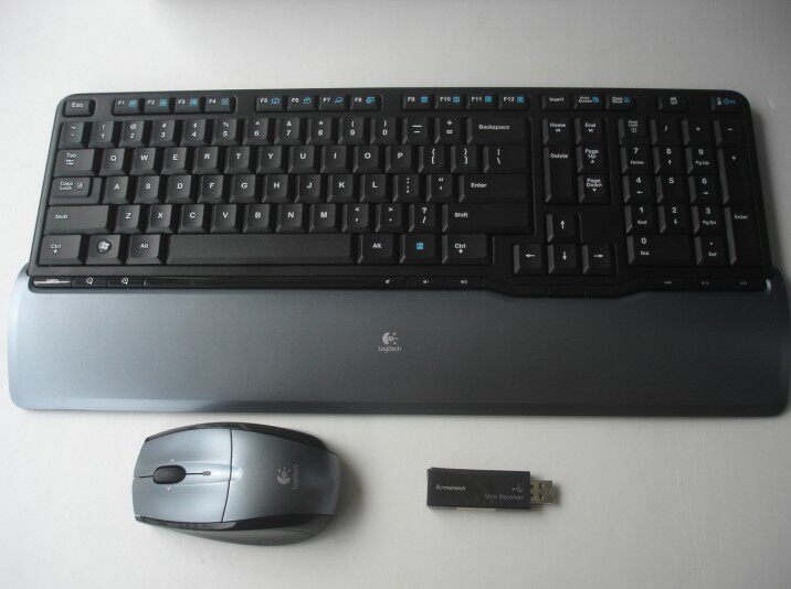 Logitech Wireless Keyboard and Mouse Set S520 Wireless Keyboard Logitech LX5 Mouse U Disk Dual Pass Receiver