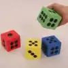 Sieve toy Children's activity game color teaching aid Sponge EVA6cm foam dice color random