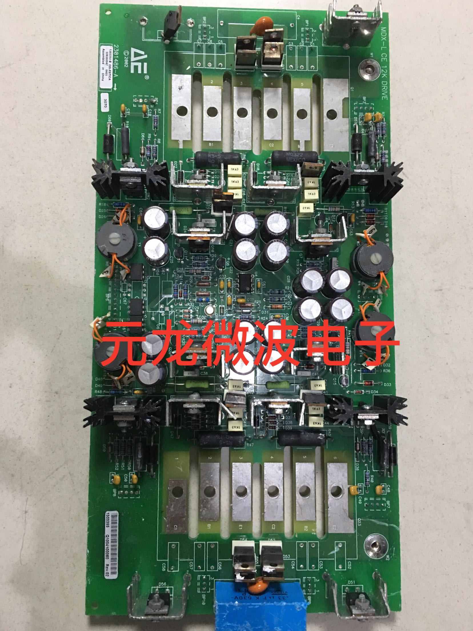 MDX-L CE 12K DRIVE 1303393B PLE1303393D 2301486-A Semiconductor AE Machine