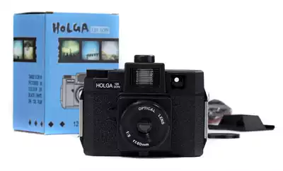 Creative Camera HOLGA 120GCFN Glass Lens Four Color Flash Entry Level Light Leakage Master