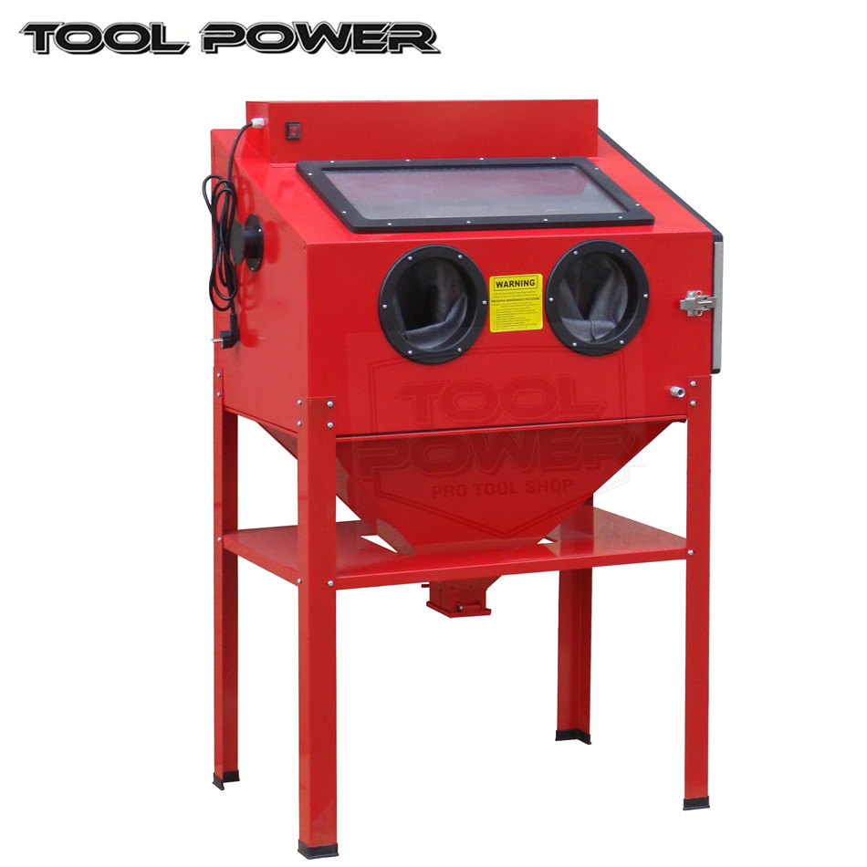 220L box type small and medium sand blasting machine removal oil except impurity hardware machinery equipment 8227