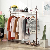 Hanger Floor Bedroom Hanger Simple Single Rod Home Multifunctional Coat Hanger Simple Modern Space