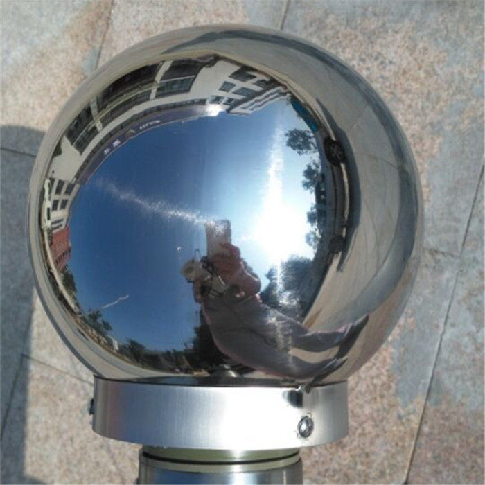 Outdoor flagpole ball head tee 360-degree rotating wind ball Vientiane ball head flagpole accessories rotating round ball plate