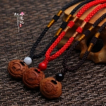 shi er sheng xiao rat niu gua jian pendant necklace baby baby to ward off evil spirits and ya jing cinnabar mahogany peach zhang ming suo