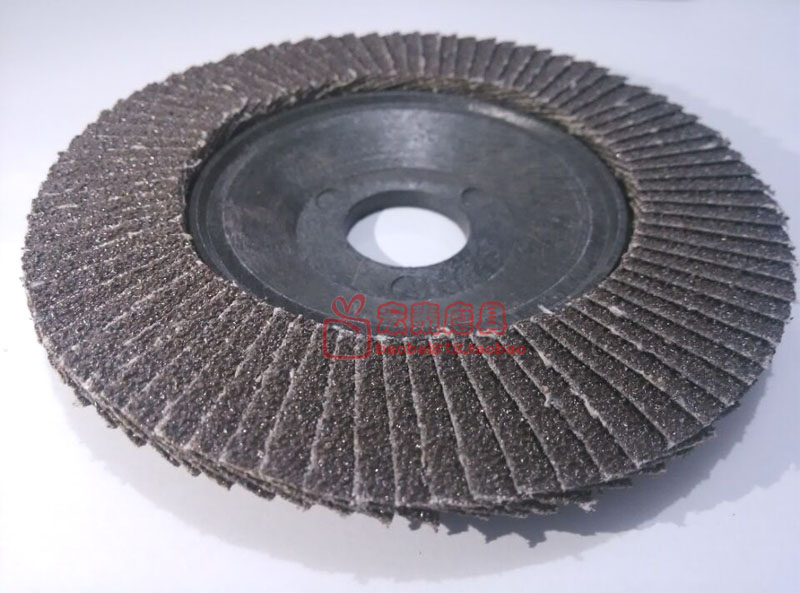 Mitsubishi calcination material thickened 100-page wheel shutter sheet Flat abrasive cloth wheel grinding sheet 125 * 22