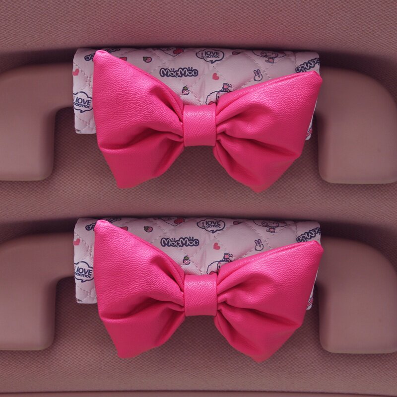 摩丝娃娃 印花可爱卡通韩国扶手套汽车内饰套装车饰车内饰品 对装