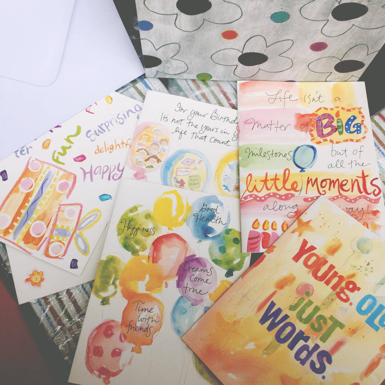 Out of the US ultra-beautiful cards cards gift boxes Multi-use New Year Thanks to card children Primary school Children's cards