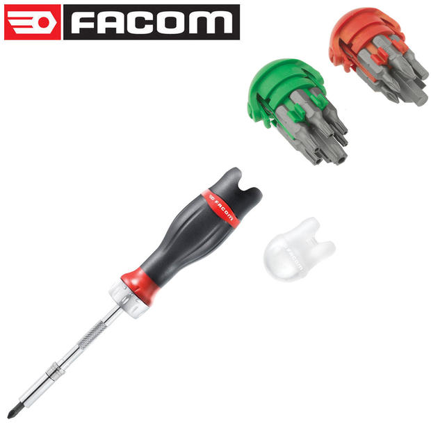 Facom tool magnetic ratcheted screwdriver screw driver with replaceable head screwdriver ACL 1A spot