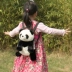 Panda Panda chính hãng Đồ chơi sang trọng Ba lô Búp bê Mô phỏng Quà tặng sinh nhật cho bé gái - Đồ chơi mềm dưa hấu bông Đồ chơi mềm