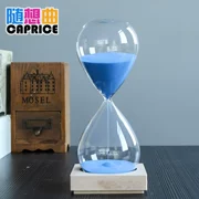 Sáng tạo đồng hồ cát đồng hồ bấm giờ trẻ em quicksand chai phòng khách trang trí nhà cá tính đơn giản hiện đại nhỏ đồ trang trí