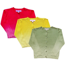 SS 17 Clear French Moon et Miel Child Clothing Girl Gradually Knitted Sweater Cover