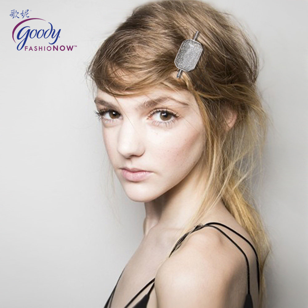 Goody/歌妮专柜正品  发饰 发夹 星光闪耀对夹 流海夹一字夹边夹