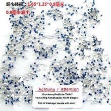 PT100 thin film resistance ultra small volume platinum resistance film resistance film resistance chip