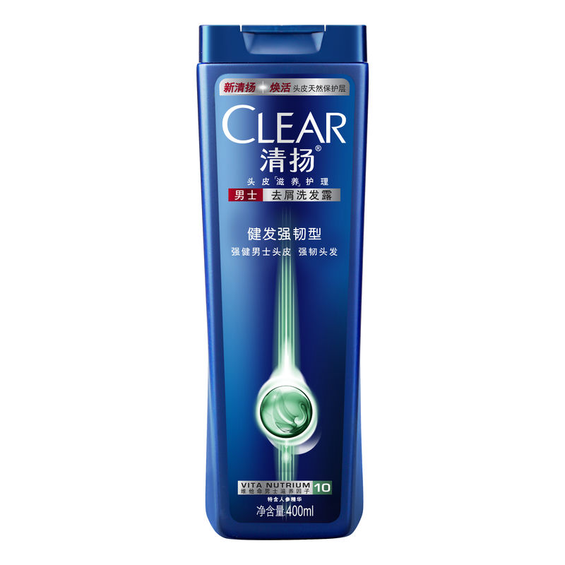 CLEAR/清扬 男士去屑洗发露健发强韧型400ml 男士去屑洗发水