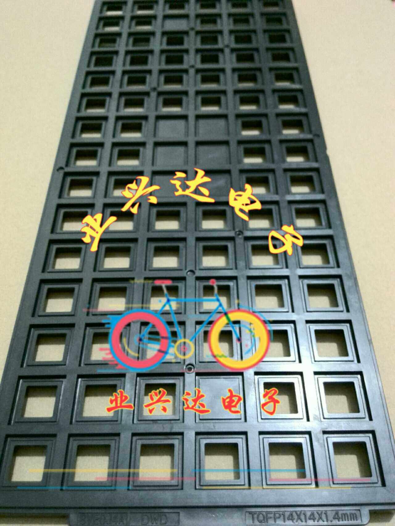 Anti-static IC tray IC chip tray IC tray tray LQFP100 LQFP14times 14 14*14