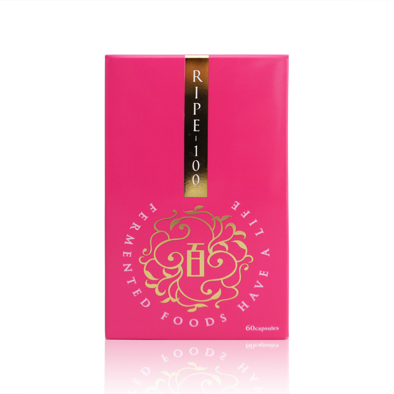 【日本直邮】森川健康堂RIPE-100酵素 蜂胶乳酸菌食物纤维 60粒