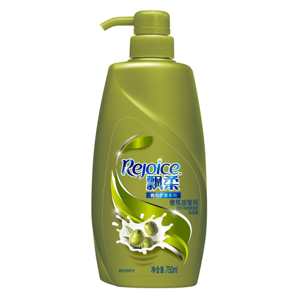 飘柔洗发水露乳750ml 橄榄油莹润洗头膏 男女用 多省包邮宝洁正品