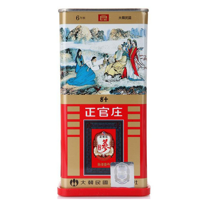 正官庄人参高丽红参(良)50支 37.5g  6年根红参  包邮