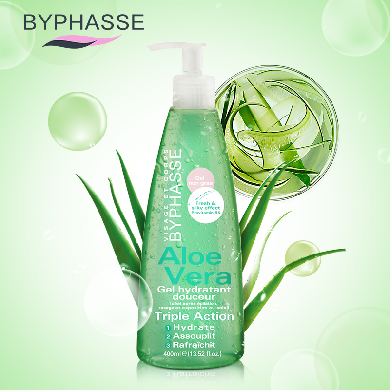 BYPHASSE蓓昂斯保湿芦荟精华凝胶400ml