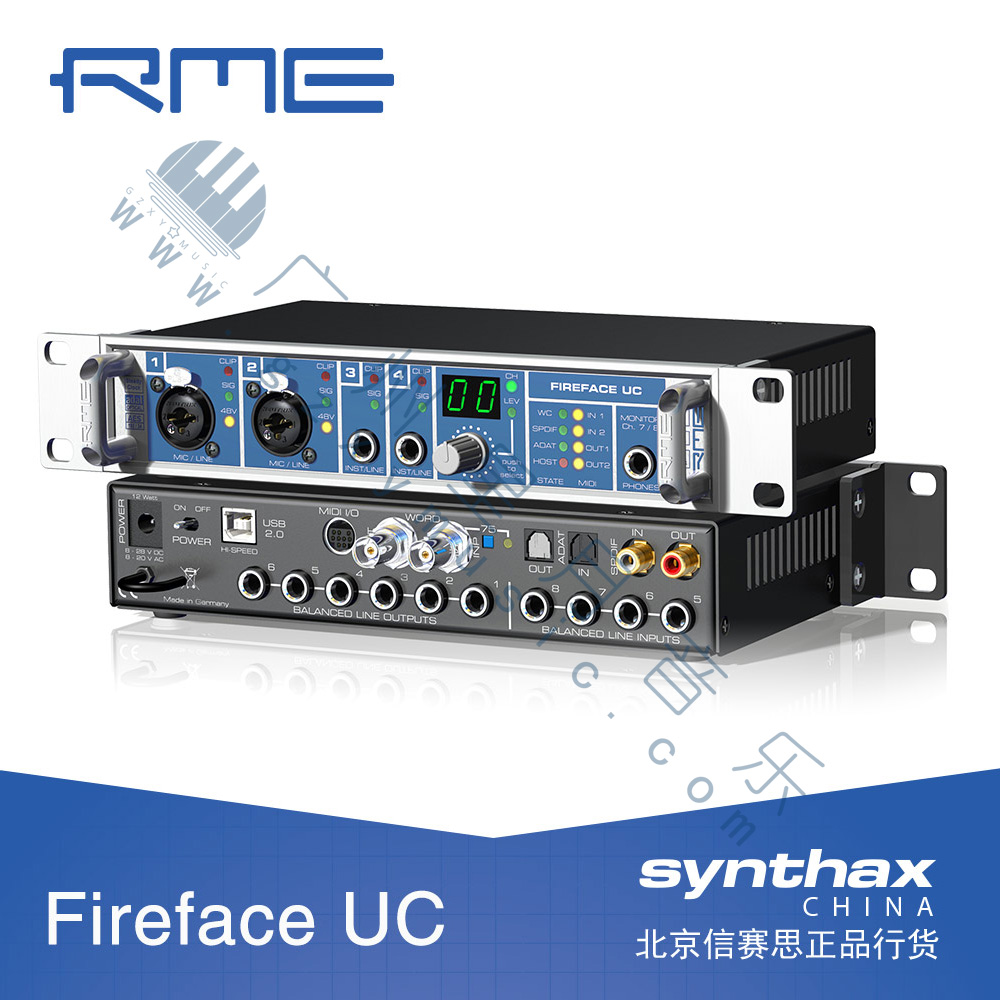 Audio interface Sound card RME Fireface UC