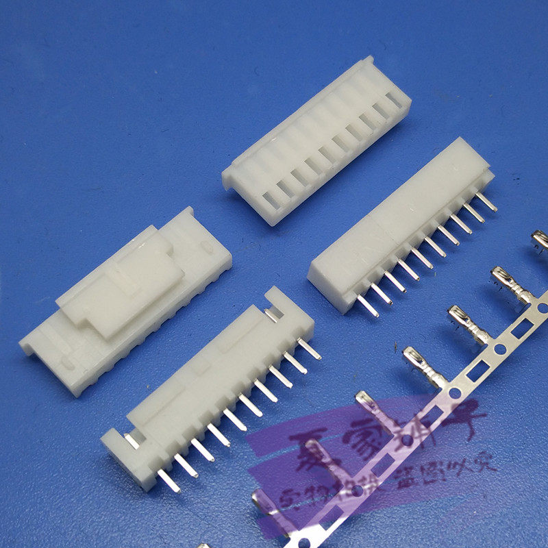 XHB-9P 10P 12P帶卡扣接插件XHS帶鎖條形連接器間距2.5mm整套