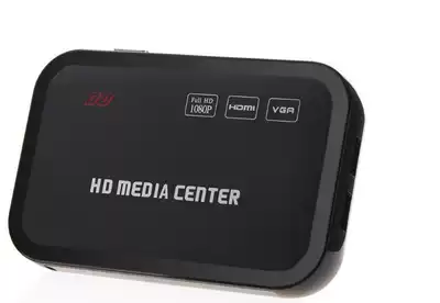 U disk SD Card hard disk box player multi-coal player supports 3D HDMI VGA AV YPBPR output